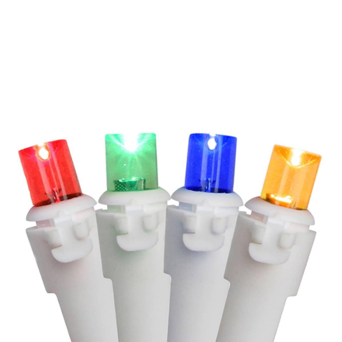 Northlight 100ct. Multi Color LED Christmas Icicle Lights