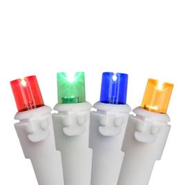 Northlight 100ct. Multi Color LED Christmas Icicle Lights