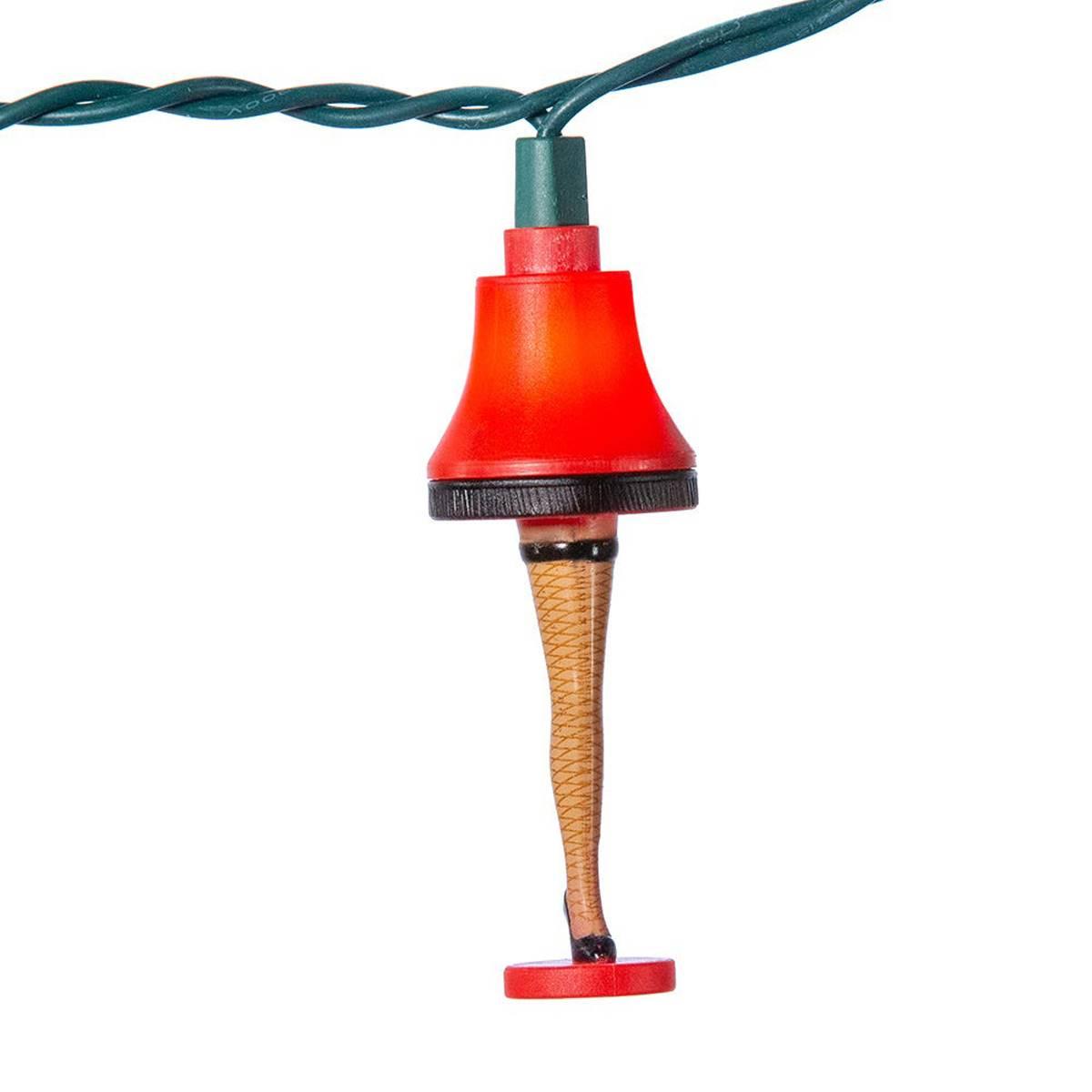 Kurt S. Adler UL A Christmas Story™ Colorful Leg Lamp Light Set