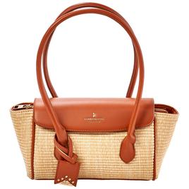 London Fog Harley Mini Straw Satchel