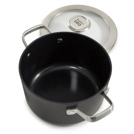 BergHOFF Graphite Non-stick 8in. Ceramic Stockpot w/ Glass Lid