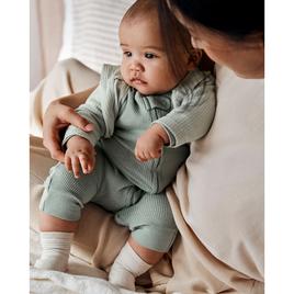 Baby Boy (NB-12M) Carter''s® 2pk. Safari & Solid Jumpsuits
