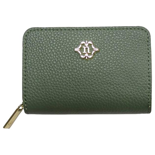 Womens Nanette Lepore Sofie Compact Solid Zip-Around Wallet