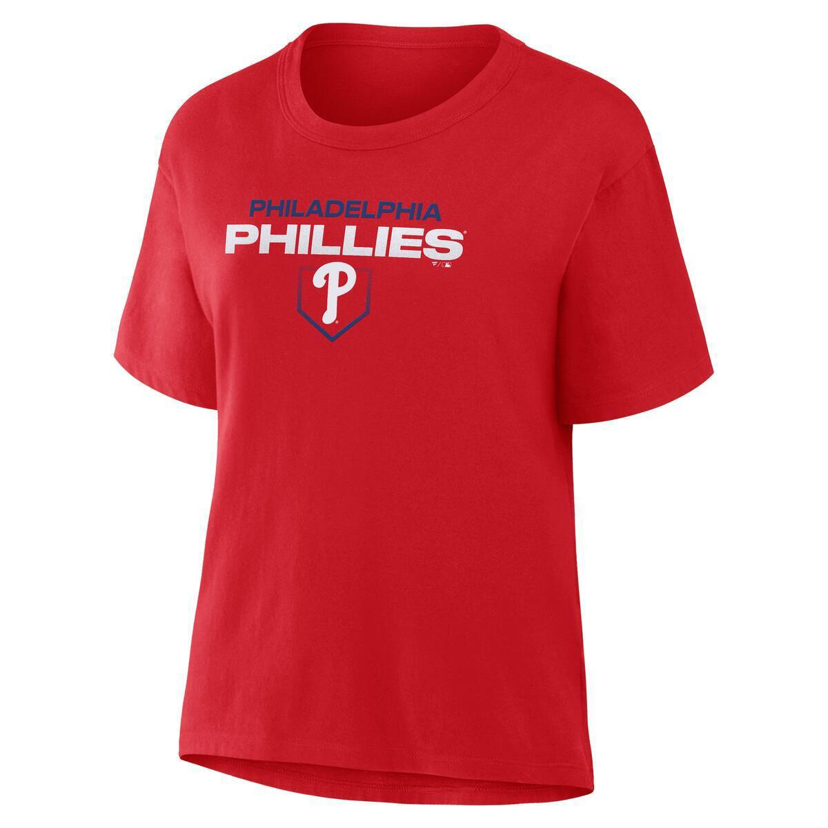 Womens Fanatics Philadelphia Phillies Team Fade Short Sleeve Tee
