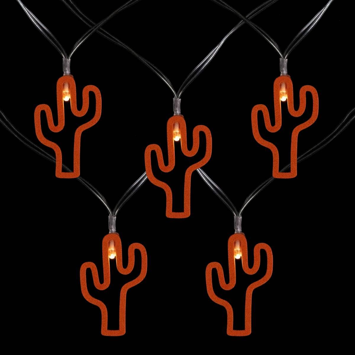 Northlight Seasonal 10-Count LED Cactus Fairy Lights