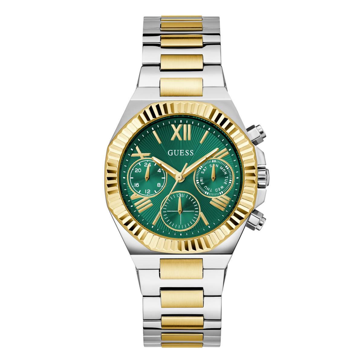 Womens Guess Watches(R) Two-Tone Equality Link Watch - GW0769L4