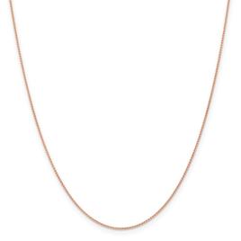 Gold Classics(tm) 1mm. 14kt. Rose Gold Spiga Chain Necklace