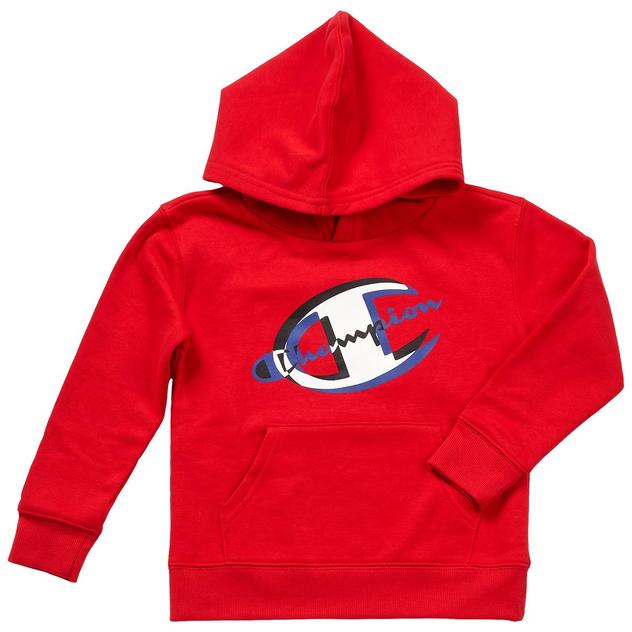 Boys (4-7) Champion® Graphic Hoodie - Lychee