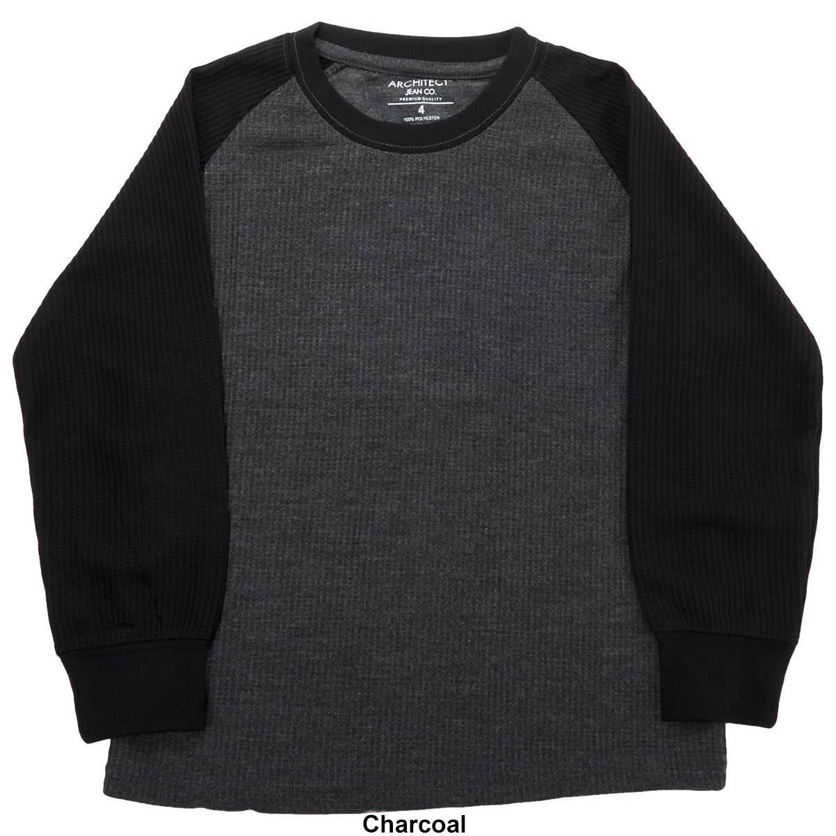 Boys (4-7) Architect® Jean Co. Raglan Thermal Long Sleeve Top