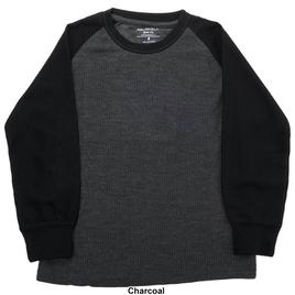 Boys (4-7) Architect® Jean Co. Raglan Thermal Long Sleeve Top