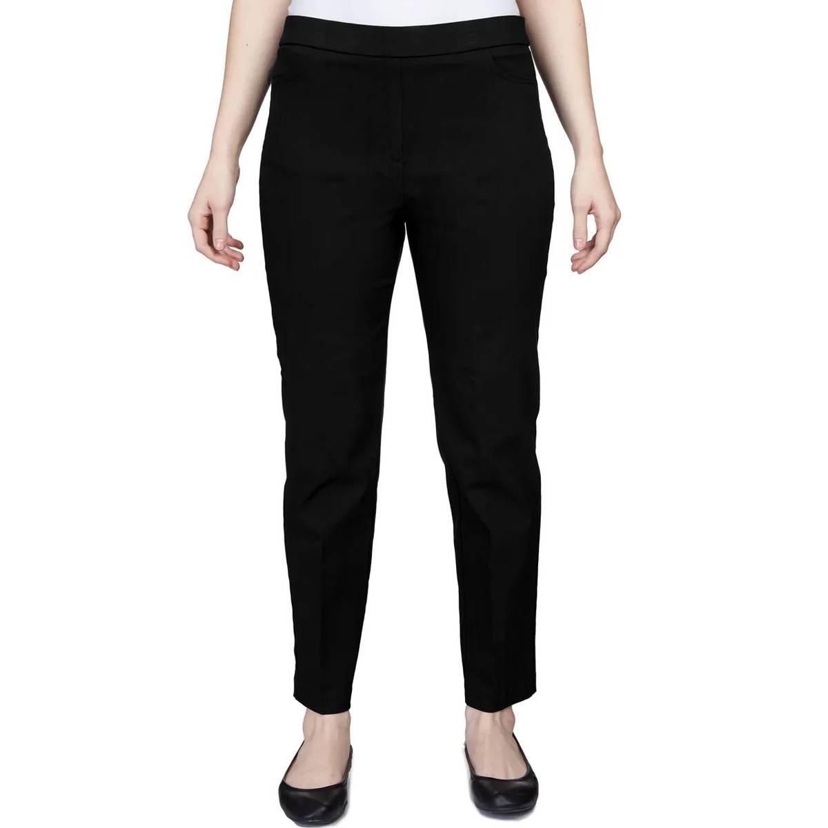 Womens Alfred Dunner Classics Allure Stretch Pants - Short