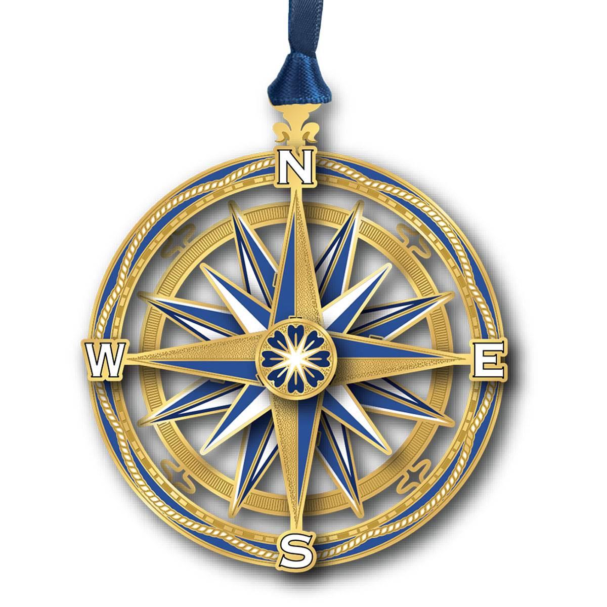Beacon Design Compass Ornament