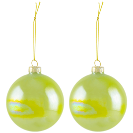 Northlight 6ct. Shiny Blue, Green, & Teal  Christmas Ornaments