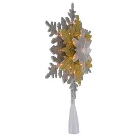 Northlight Seasonal 13.75in. Snowflake Christmas Tree Topper