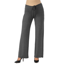 Womens 24/7 Comfort Apparel Drawstring Maternity Lounge Pants