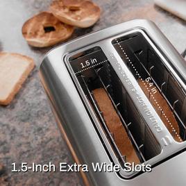 Ramjoy 2-Slice Stainless Steel Toaster