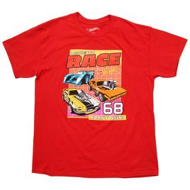 Young Mens Hot Wheels(R) Made to Race Graphic Tee - Red