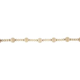 Northlight Seasonal 6ft. Cream Wooden Beads Christmas Garland