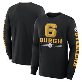 Mens NFL Fanatics Pittsburgh Steelers Hometown Sweep Legacy Tee