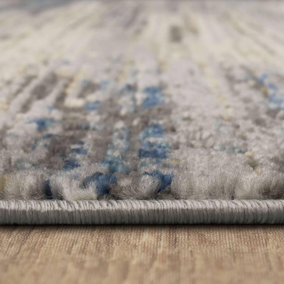 Mohawk Home Furie Stripe Light Grey Large Area Rug