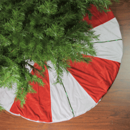 Northlight 48in. Peppermint Twist Christmas Tree Skirt