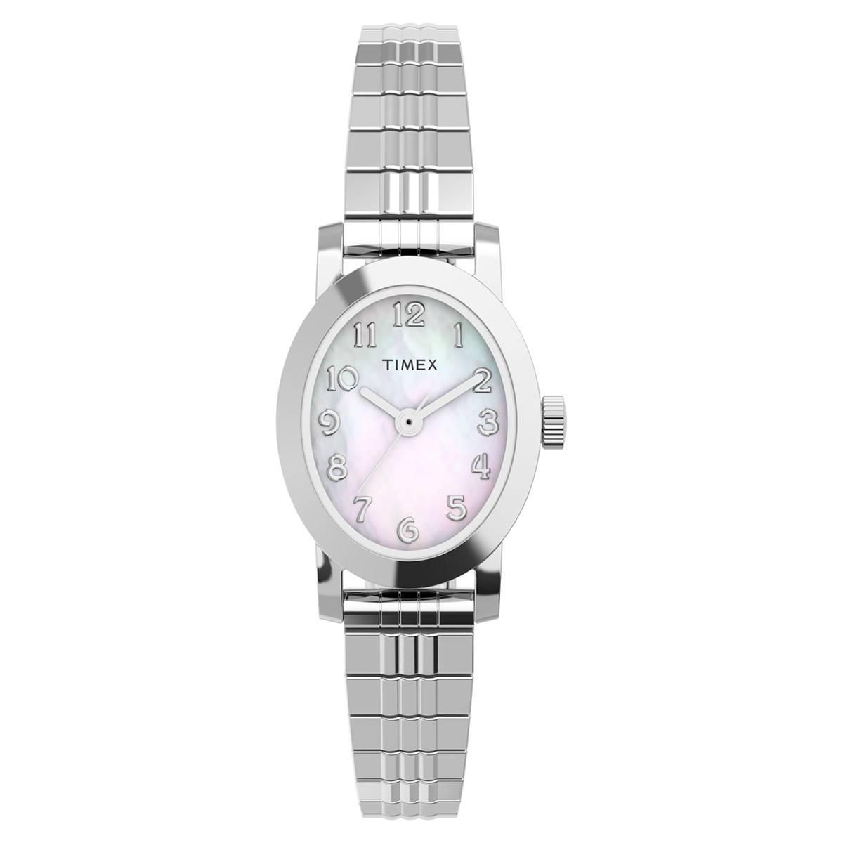 Womens Timex(R) Cavatina Expansion Band Watch - TW2W70200JT