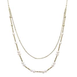 Precious Elegance(tm) Layered Pearl Necklace