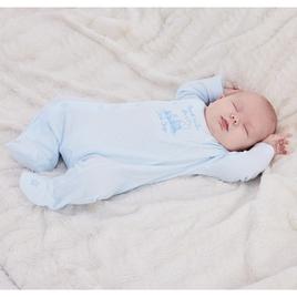 Baby Boy (Preemie-9M) Little Me(R) Thank Heaven Stripe Footie