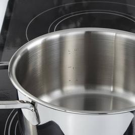 BergHOFF Helix Stainless Steel 7.25in. Stockpot w/ Glass Lid