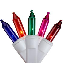 Northlight Seasonal 300ct. Multicolor Mini Icicle Christmas Light