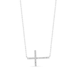 Nova Star(R) Sterling Silver Lab Grown Diamond Necklace