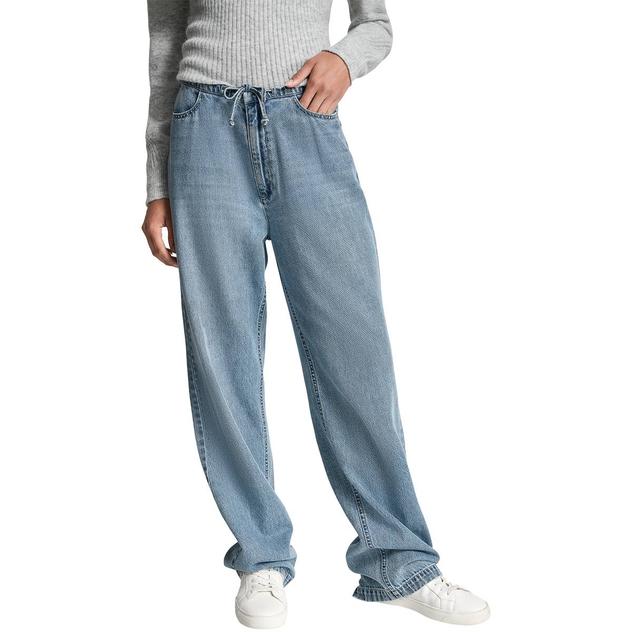 Womens DKNY Jeans Mid Rise Flowy Relaxed Boyfriend Jeans