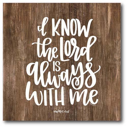 Courtside Market He is With Me! Gallery Wrapped Canvas Wall Art