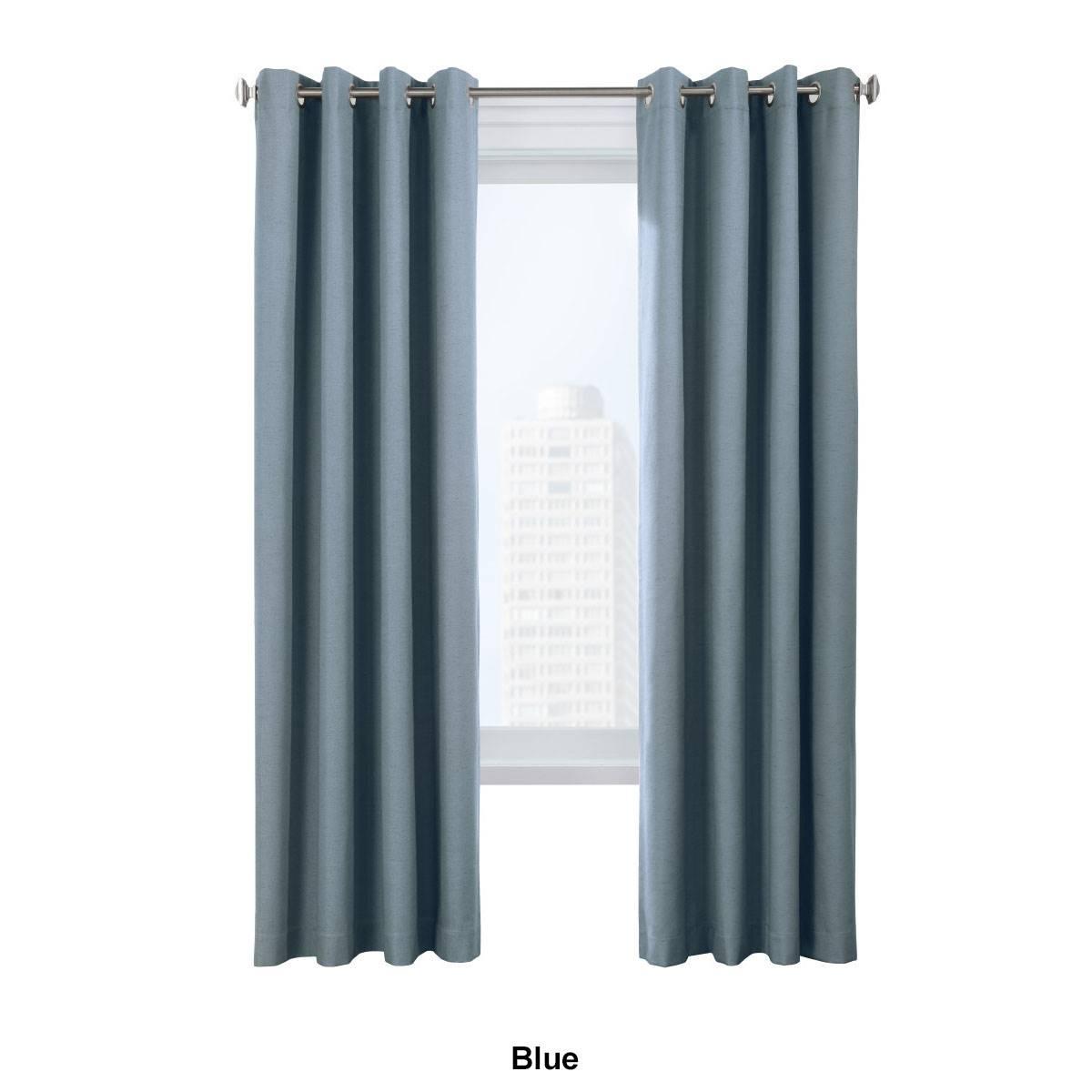 Thermaplus™ Ventura Grommet Curtain Panel Pair - 78 Width