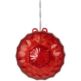 Northlight Seasonal LED Crystal Sphere Christmas Decoration