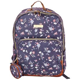Girls Jessica Simpson Floral Fabric Backpack