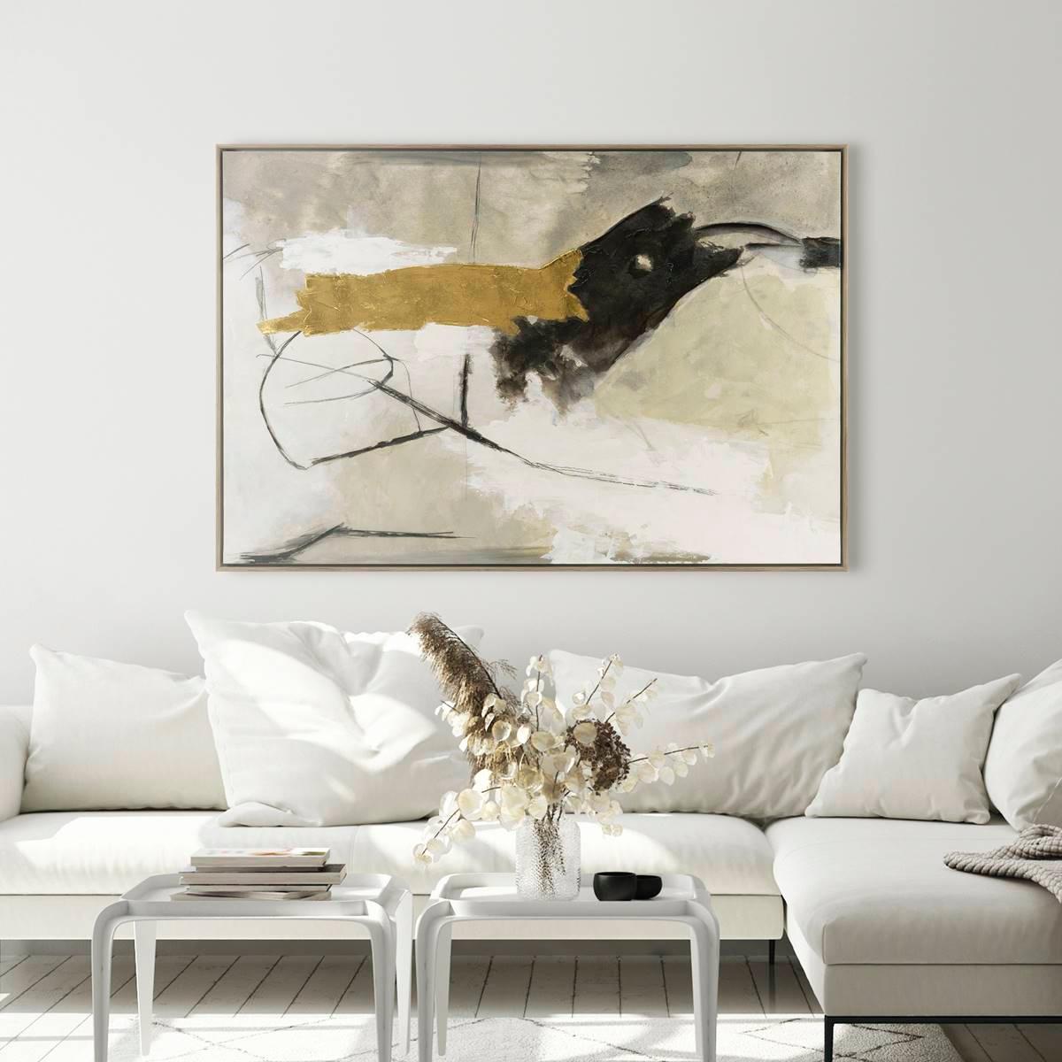 Artisan Home Grey''s Dance Abstract Canvas Wall Décor