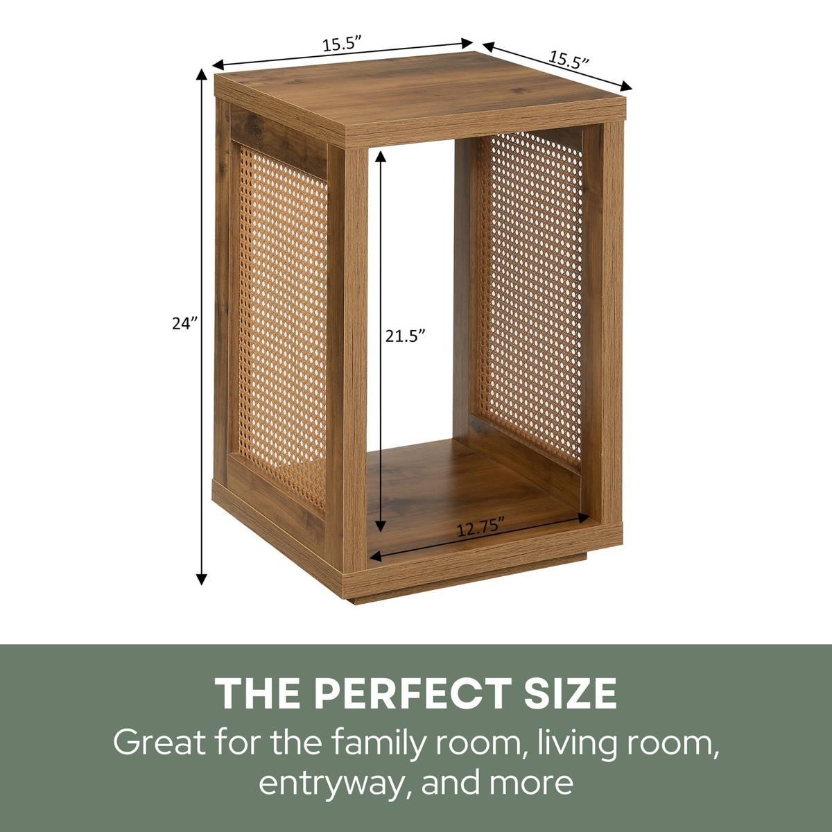 Convenience Concepts Northfield Admiral Weave End Table