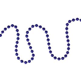 Northlight Seasonal Shiny Sapphire Beaded Christmas Garland