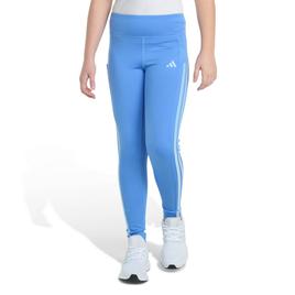 Girls (7-16) adidas(R) Cellphone Pocket 3 Stripe Leggings