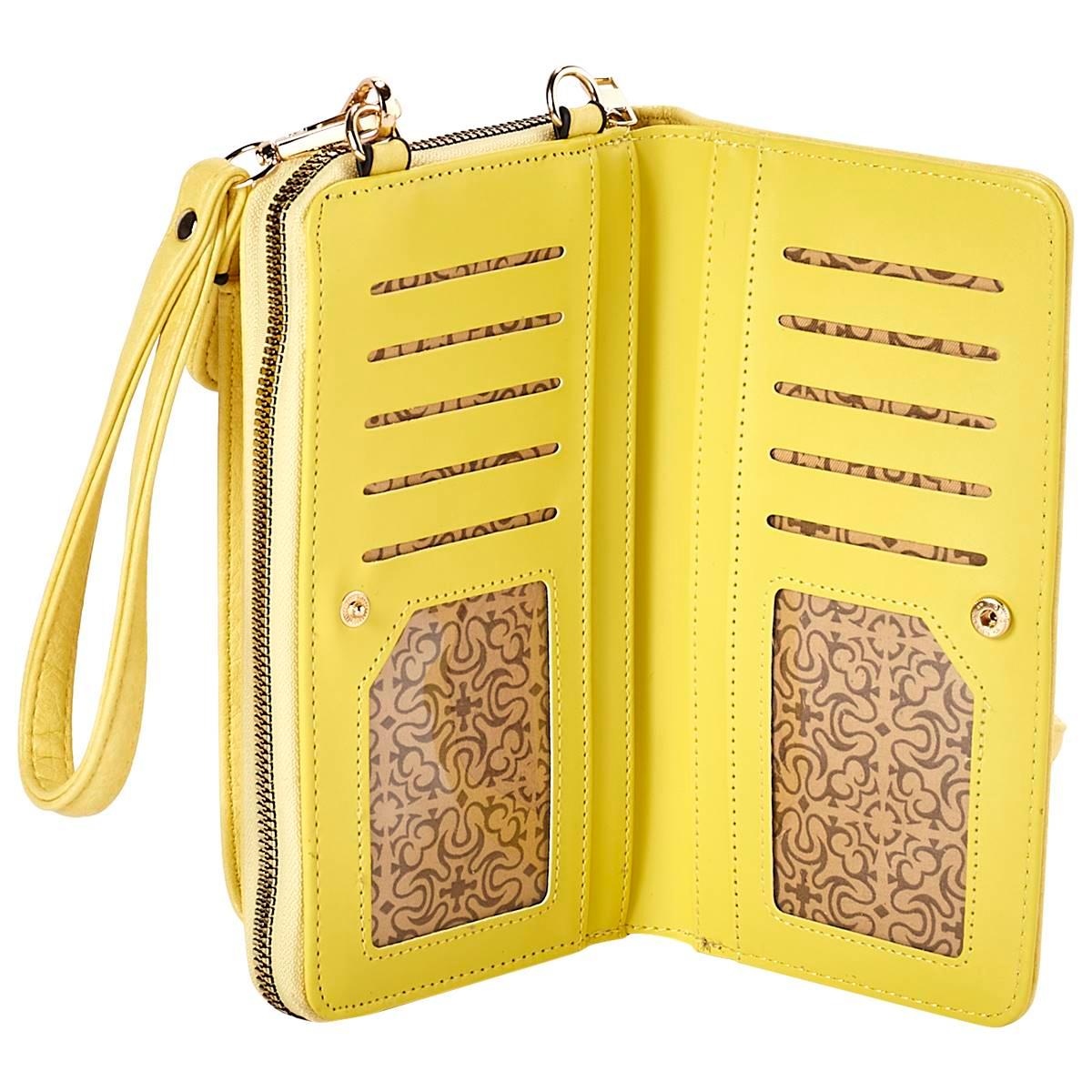 Womens DS Fashion NY N/S Wallet on a String w/ Tech Window