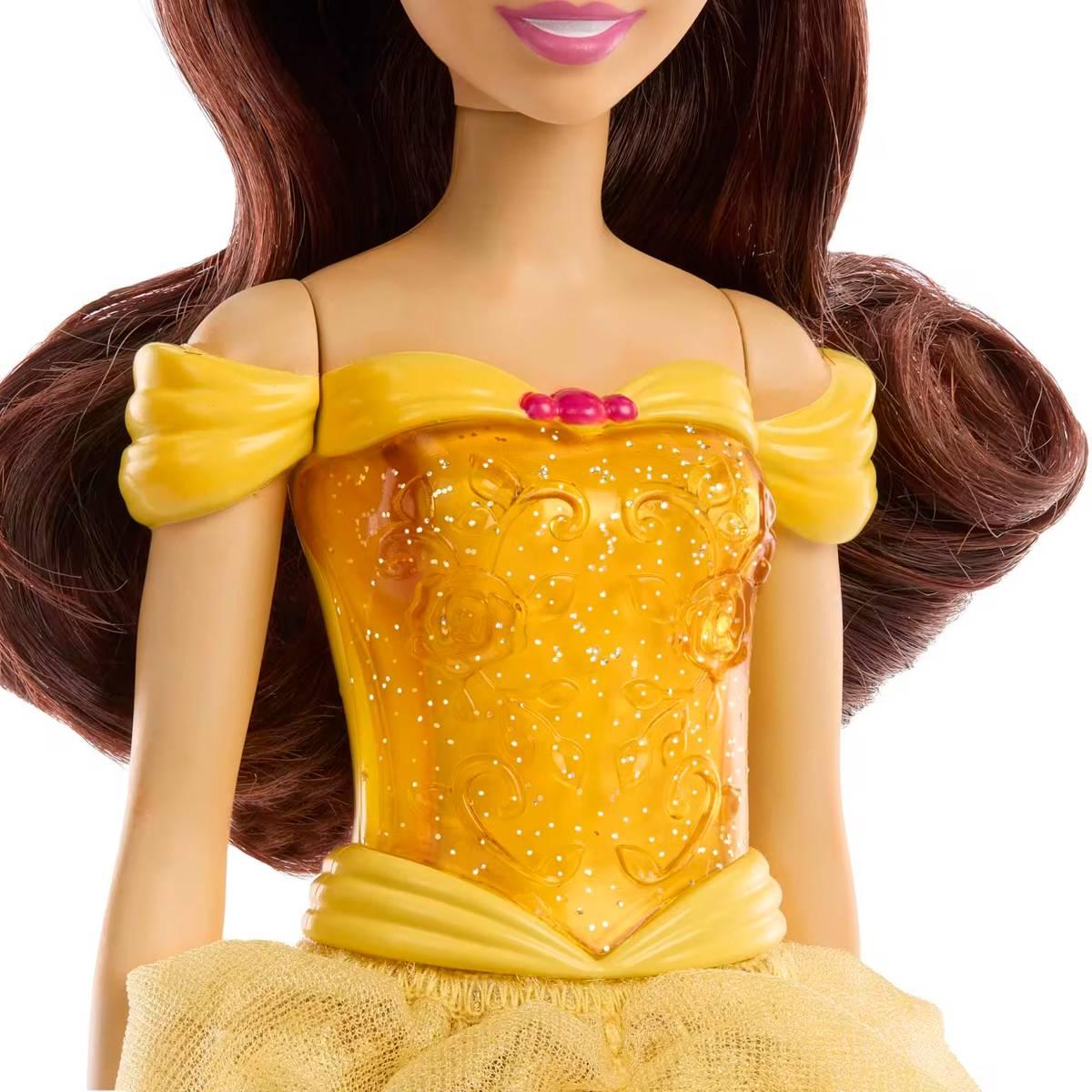 Disney Princess Belle Doll With Sparkling Fashion & Accessories