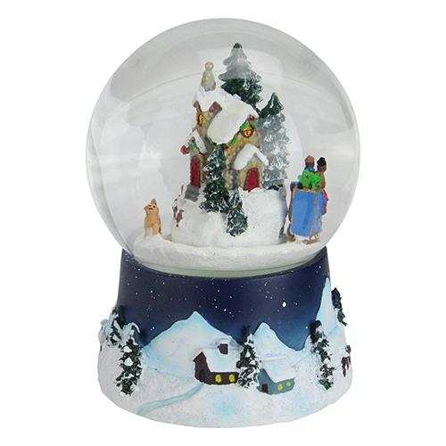Northlight Seasonal Animated Christmas Village Water Globe