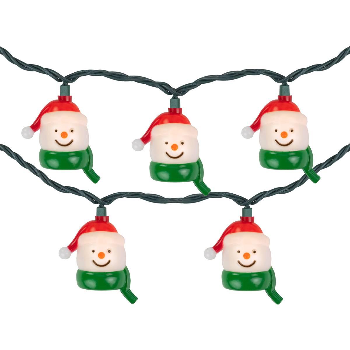 Northlight Seasonal 10ct. Snowman Christmas Light Set