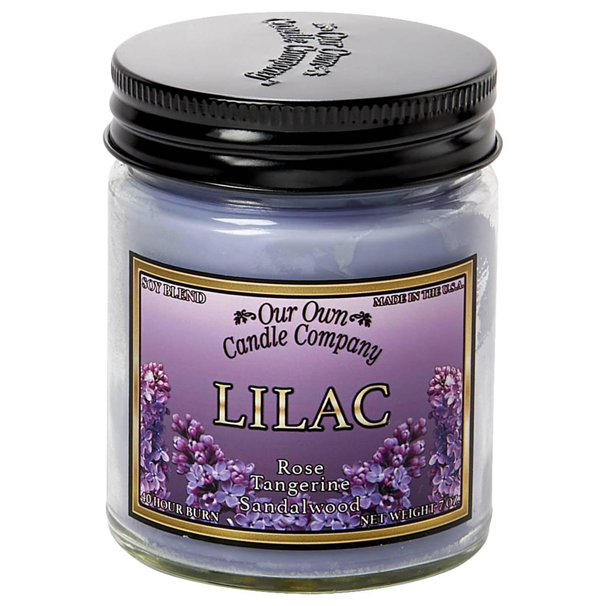 Our Own Candle Company 7oz. Lilac Jar Candle