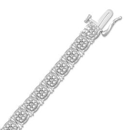 Nova Star(R) Sterling Silver 1/4ctw. Lab Grown Diamond Bracelet