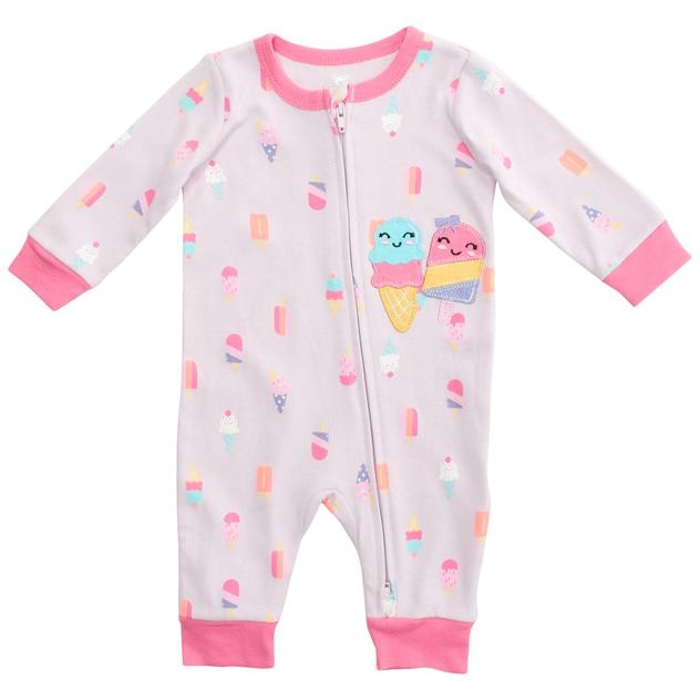 Baby Girl (NB-9M) Koala Baby Ice Cream Zip Sleep & Play