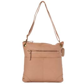 Great American Leather(R) Single Zip Granada Large Crossbody