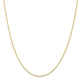 Gold Classics(tm) 10kt. Gold 14in. Singapore Chain Necklace