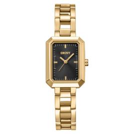 Womens DKNY Uptown Midi Black Dial Bracelet Watch - DK1L009M0015